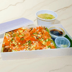 Best Salmon Ikura Chirashi Lunch in New York, NY